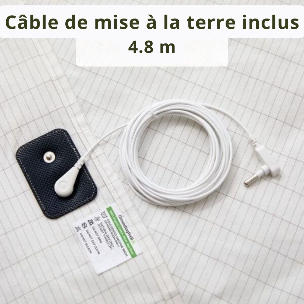 Drap de mise à la terre