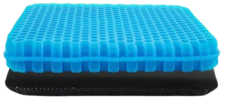 Coussin en gel 50% plus épais