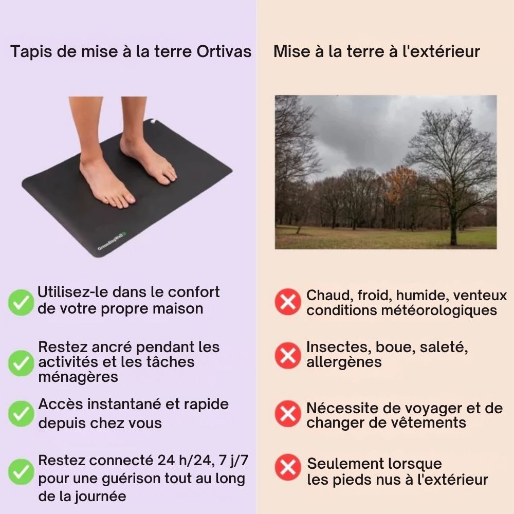 Tapis de mise à la terre
