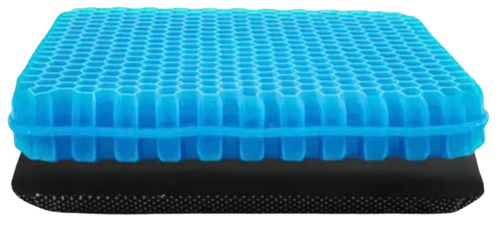 Coussin en gel 50% plus épais