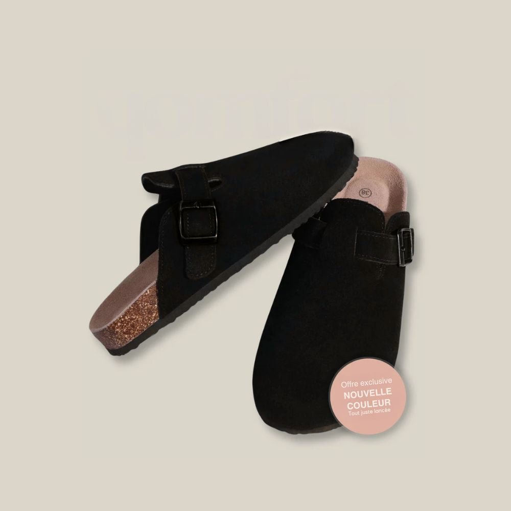 Chaussures élégantes en daim