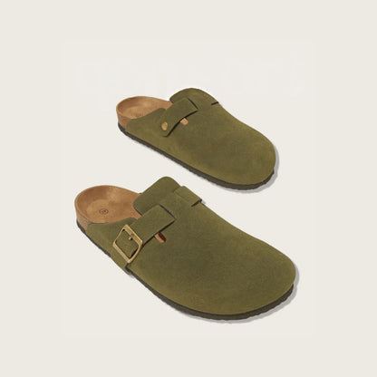 Chaussures élégantes en daim