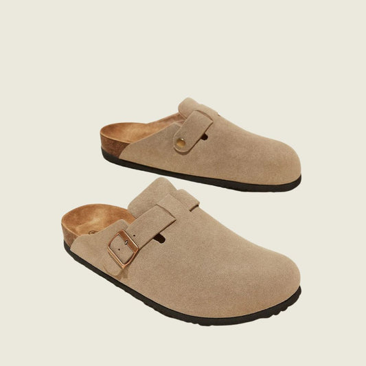 Chaussures élégantes en daim