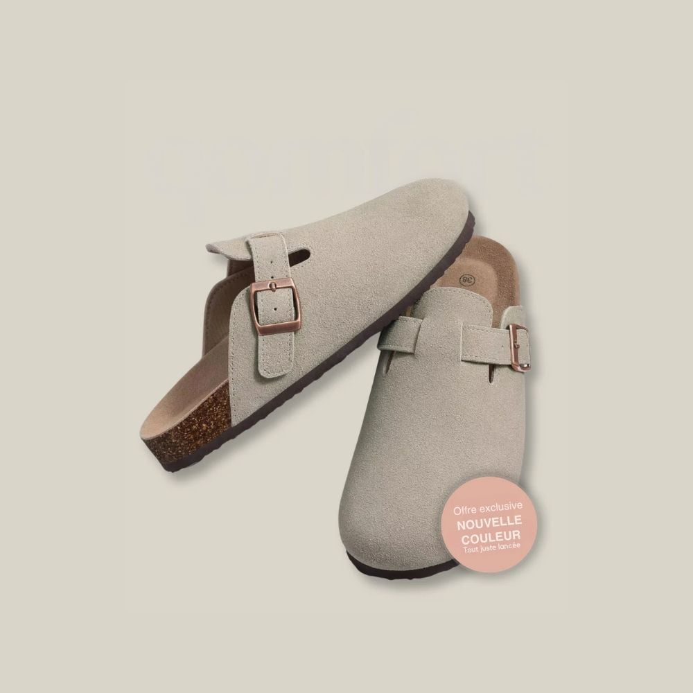 Chaussures élégantes en daim