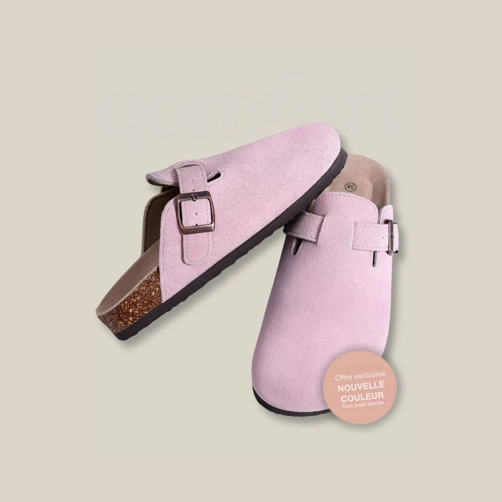 Chaussures élégantes en daim