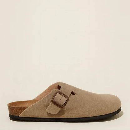 Chaussures élégantes en daim