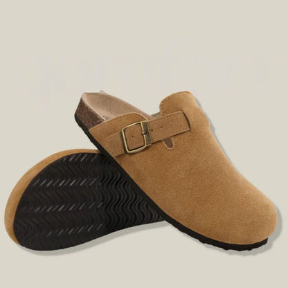 Chaussures élégantes en daim